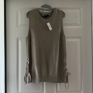 NWT Ann Taylor Tunic Vest Sweater
